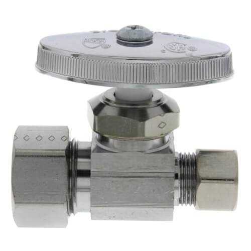 BrassCraft OCR14X C1 Stop Valve 1/2 x 3/8 in Compression - Cheap Fitting