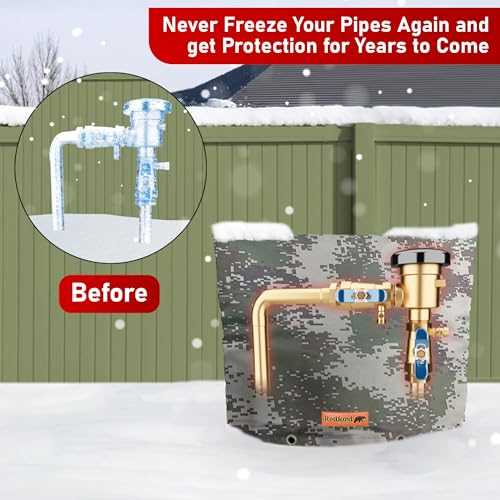 Redford Supply Co. Cold Snap Double Wall Cotton Backflow Preventer Insulation Cover - Cheap Fitting