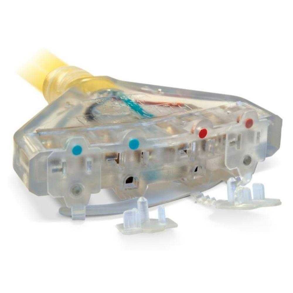 Champion Power Equipment Champion 100453 20 ft. 30A 125/250v Fan-Style Flat Generator Extension Cord - Cheap Fitting