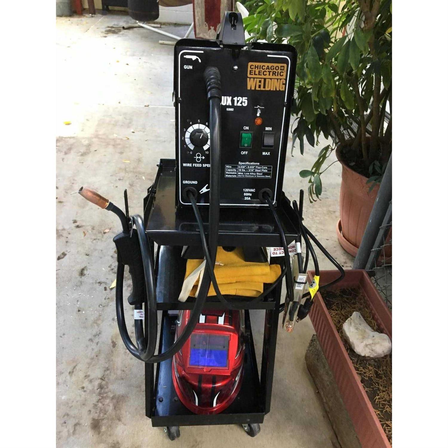 Chicago Electric Flux 125 Welder - Cheap Fitting