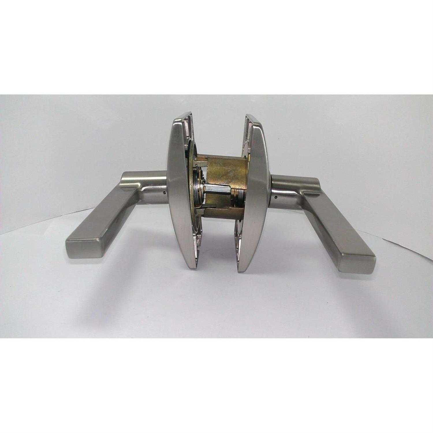 Schlage F10 LAT 619 CEN Century Collection with Latitude Passage Lever - Cheap Fitting