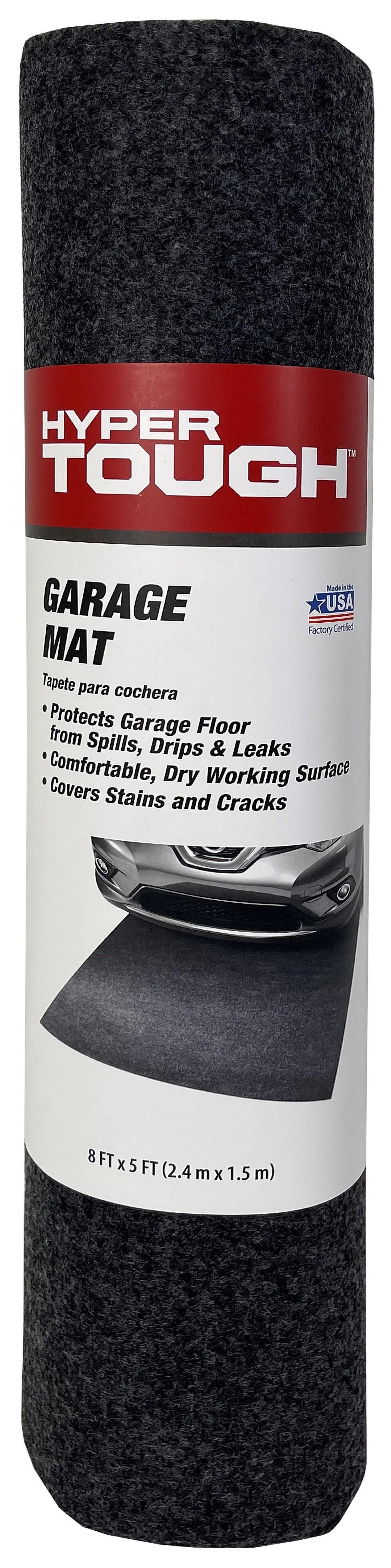 Hyper Tough Garage Mat;  8 ft. Long by 5 ft. Wide - GMCW852PDQ -   Waterproof Flooring Protection. - Cheap Fitting