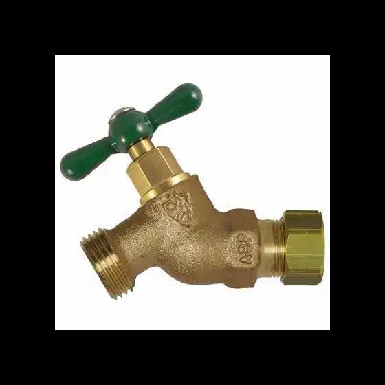 Arrowhead 1/2 Copper Compression Brass Bibb 254CCLF - Cheap Fitting