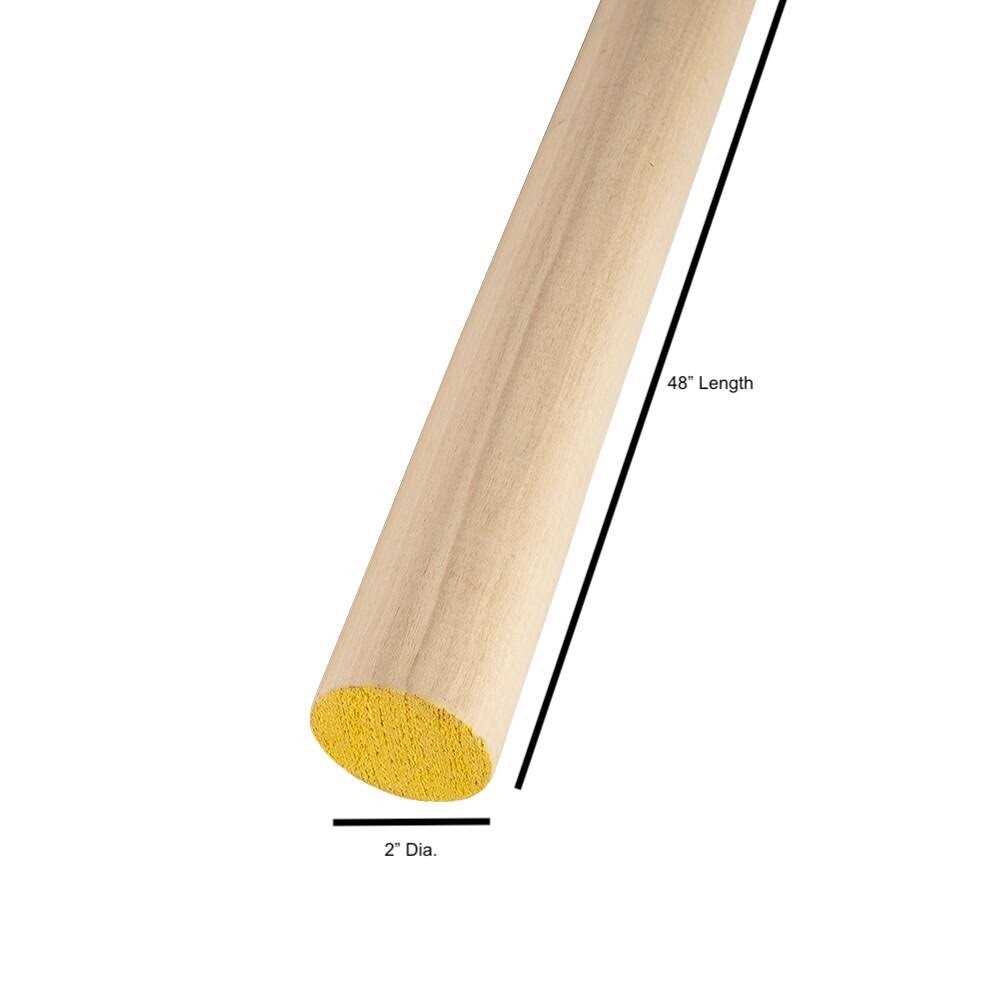 Madison Mill Dia x 48-in L Round Poplar Dowel - Cheap Fitting