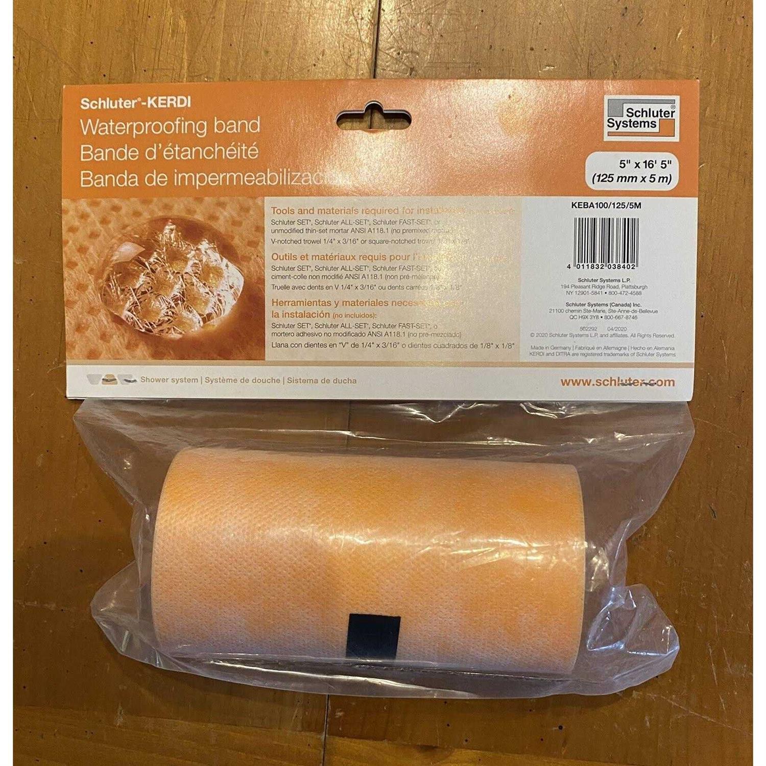 Schluter Kerdi-Band Waterproofing Strip - Cheap Fitting