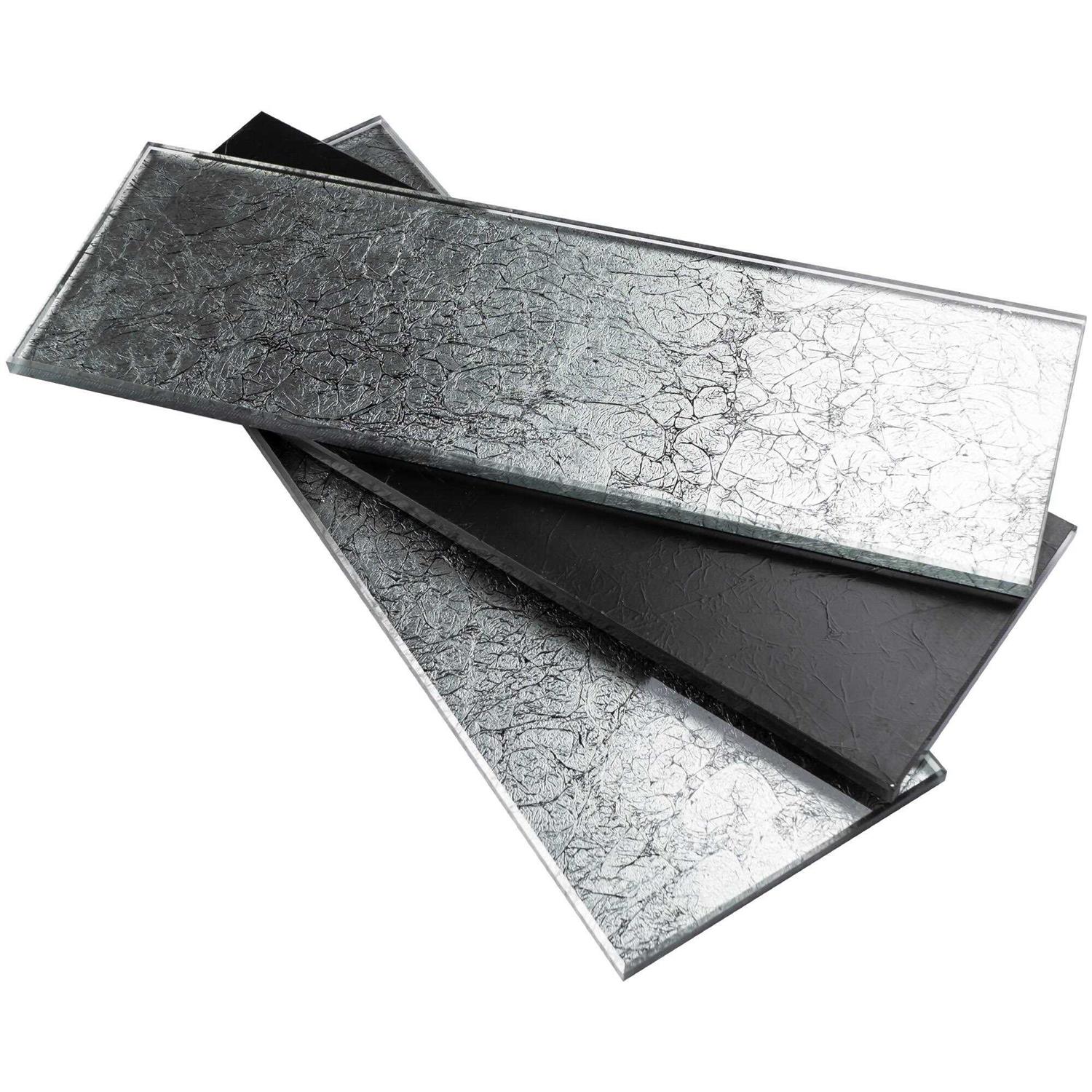 Crystile 4 x 12 Glass Mosaic Subway Tile Supreme Tile - Cheap Fitting