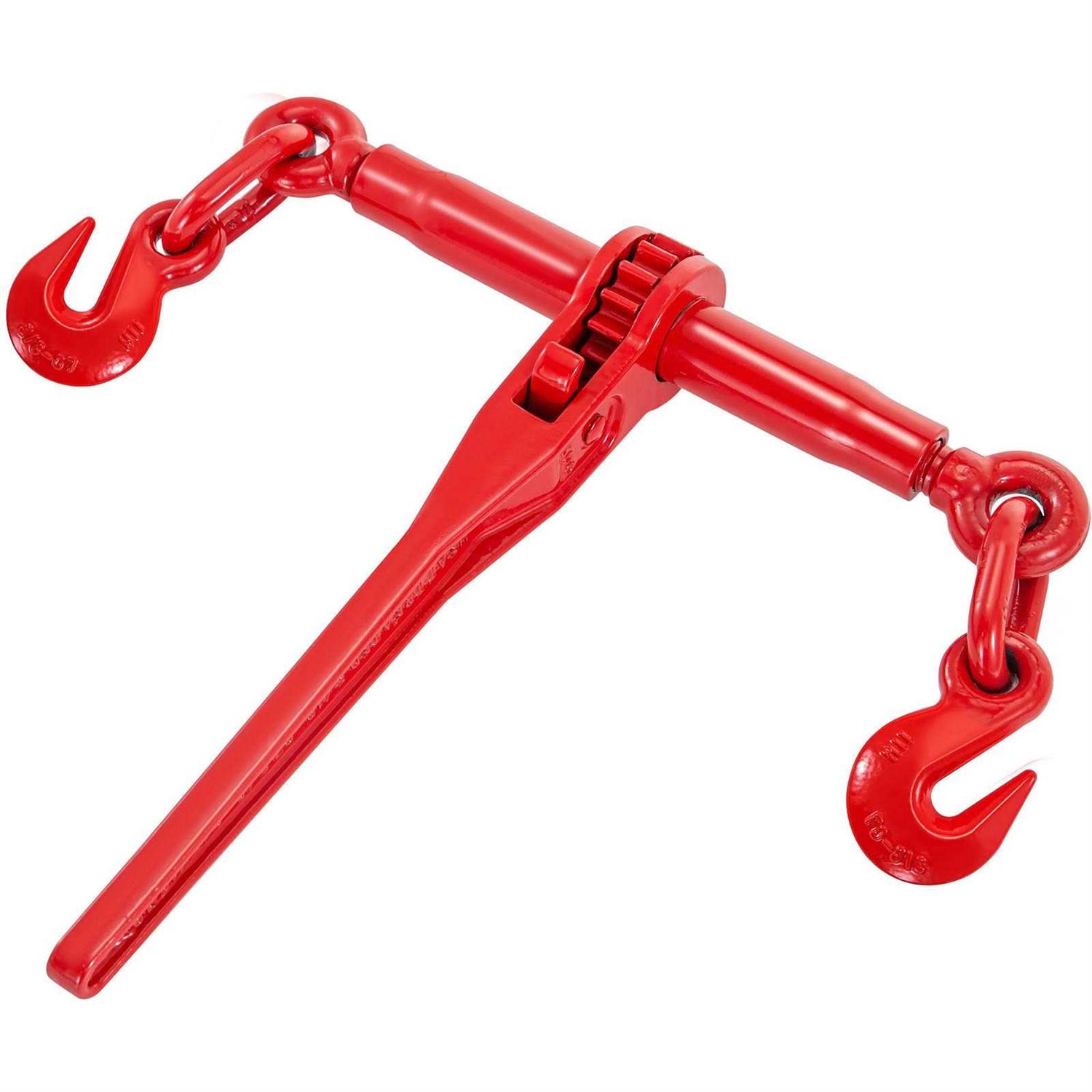 VEVOR Chain Binder Ratchet Load Binder 3/8in-1/2in 9215lbs for Tie Down 4pack SZGL4P3812JL00001V0 - Cheap Fitting
