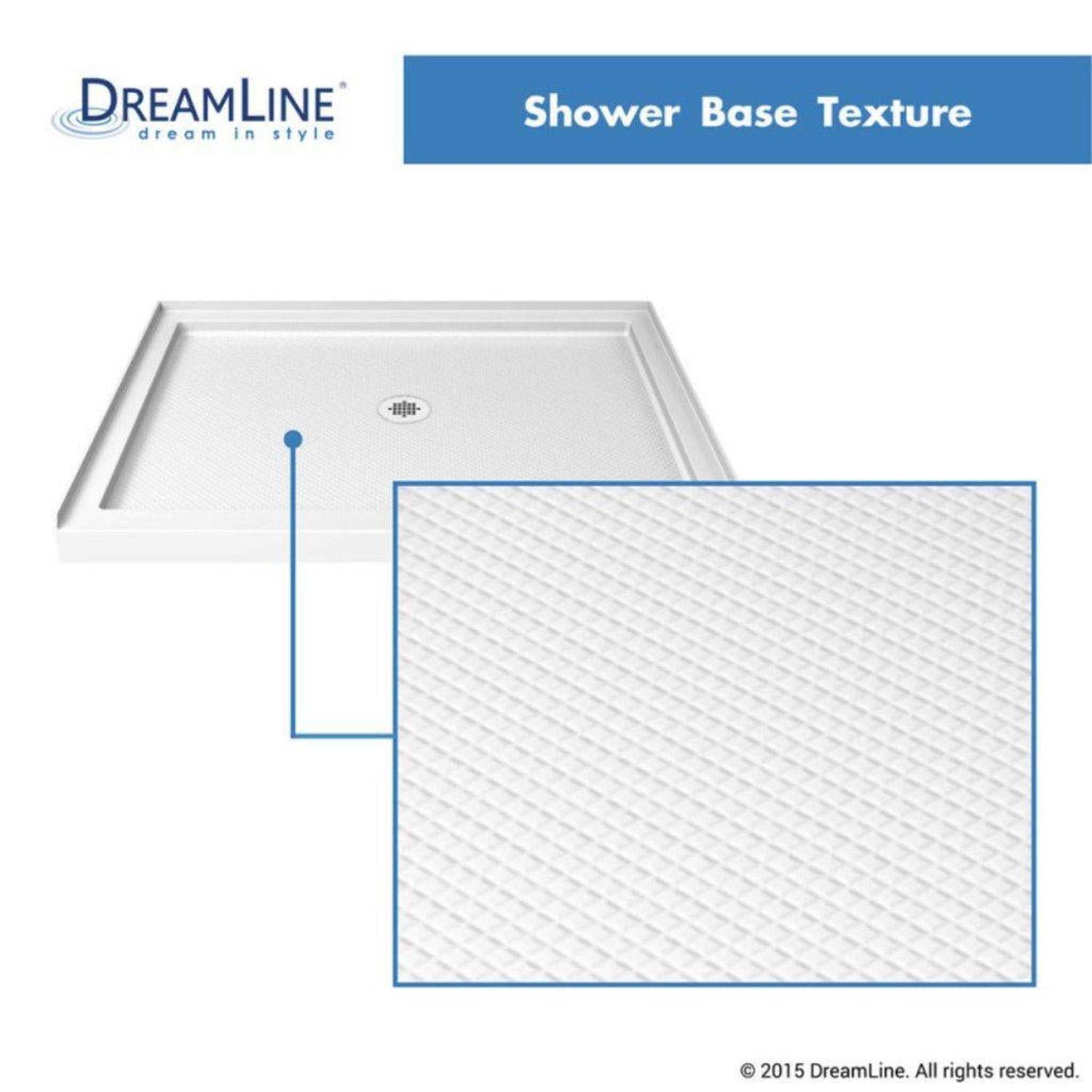 DreamLine DLT-1136360 SlimLine 36 in. x 36 in. Single Threshold Shower Base - Cheap Fitting