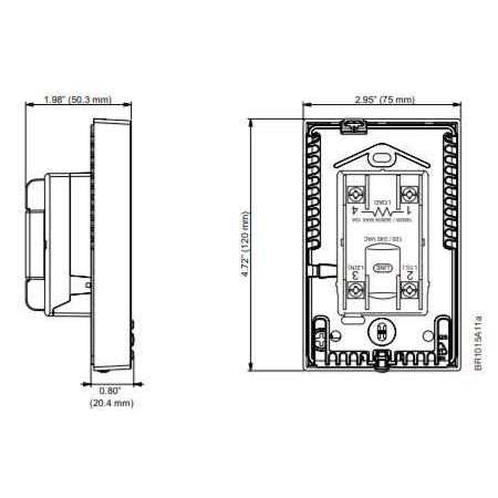 OJ Microline Programmable Thermostat - Cheap Fitting