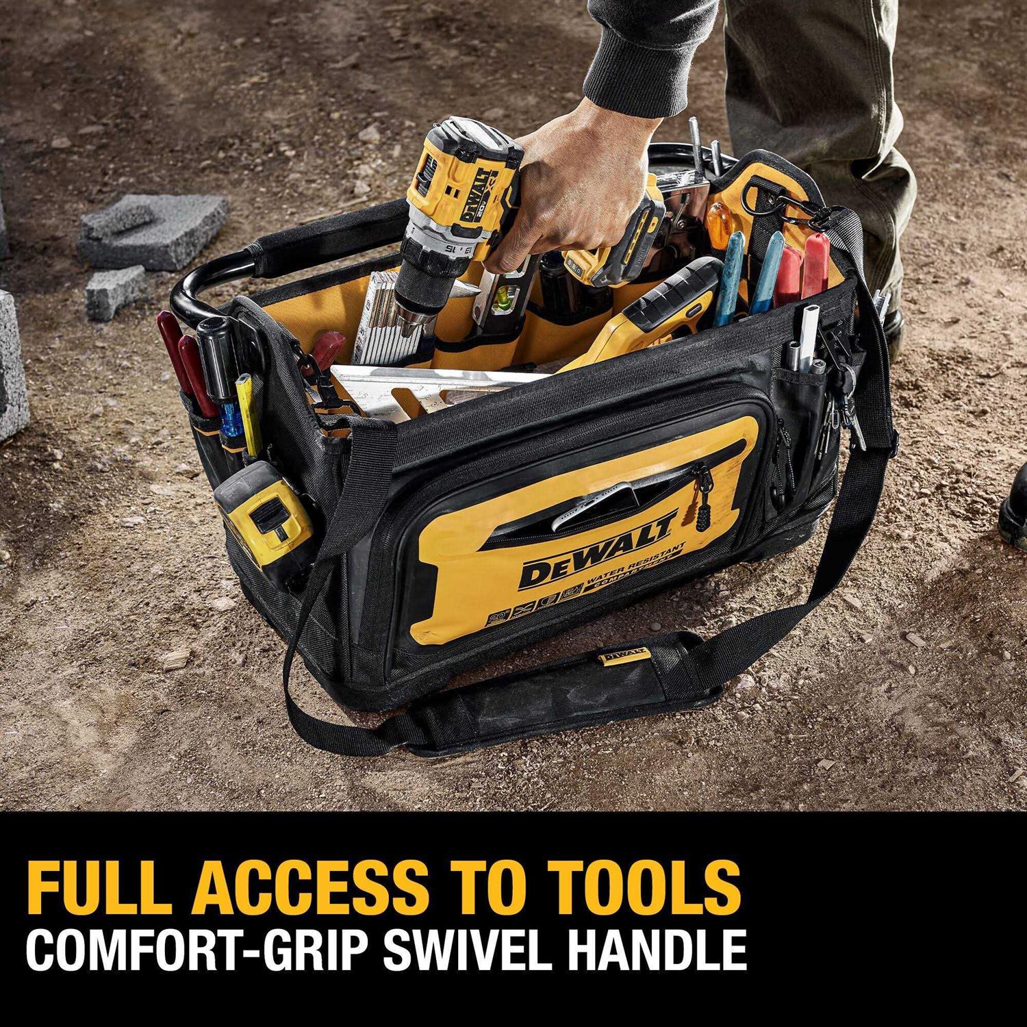 DEWALT 20 Pro Tool Tote DWST560106 - Cheap Fitting
