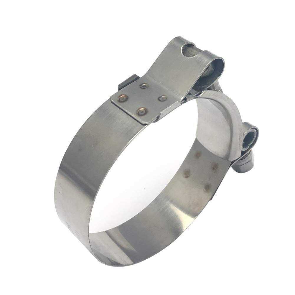 ISPINNER 2 Pack Stainless Steel T-Bolt Hose Clamps - Cheap Fitting