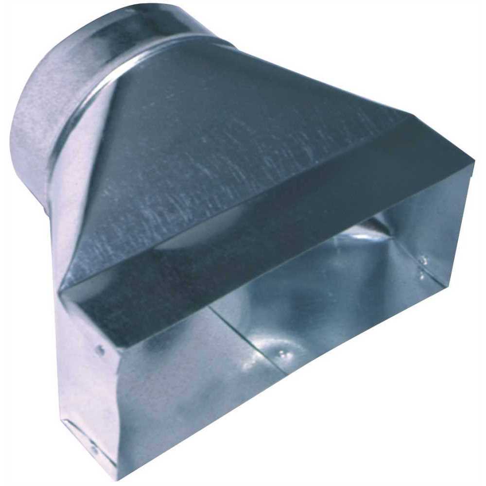 Master Flow 14 in. x 6 in. to 8 in. Universal Register Box - Cheap Fitting