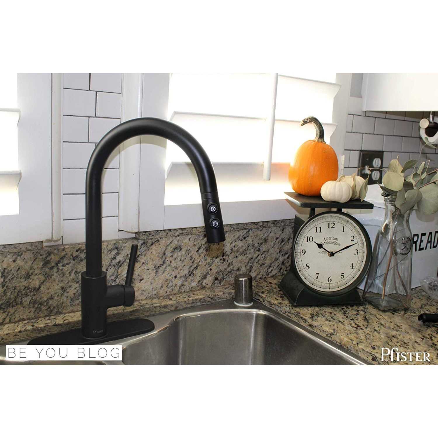 Pfister Stellen 1-Handle Pull Down Kitchen Faucet LG529-SAB - Cheap Fitting