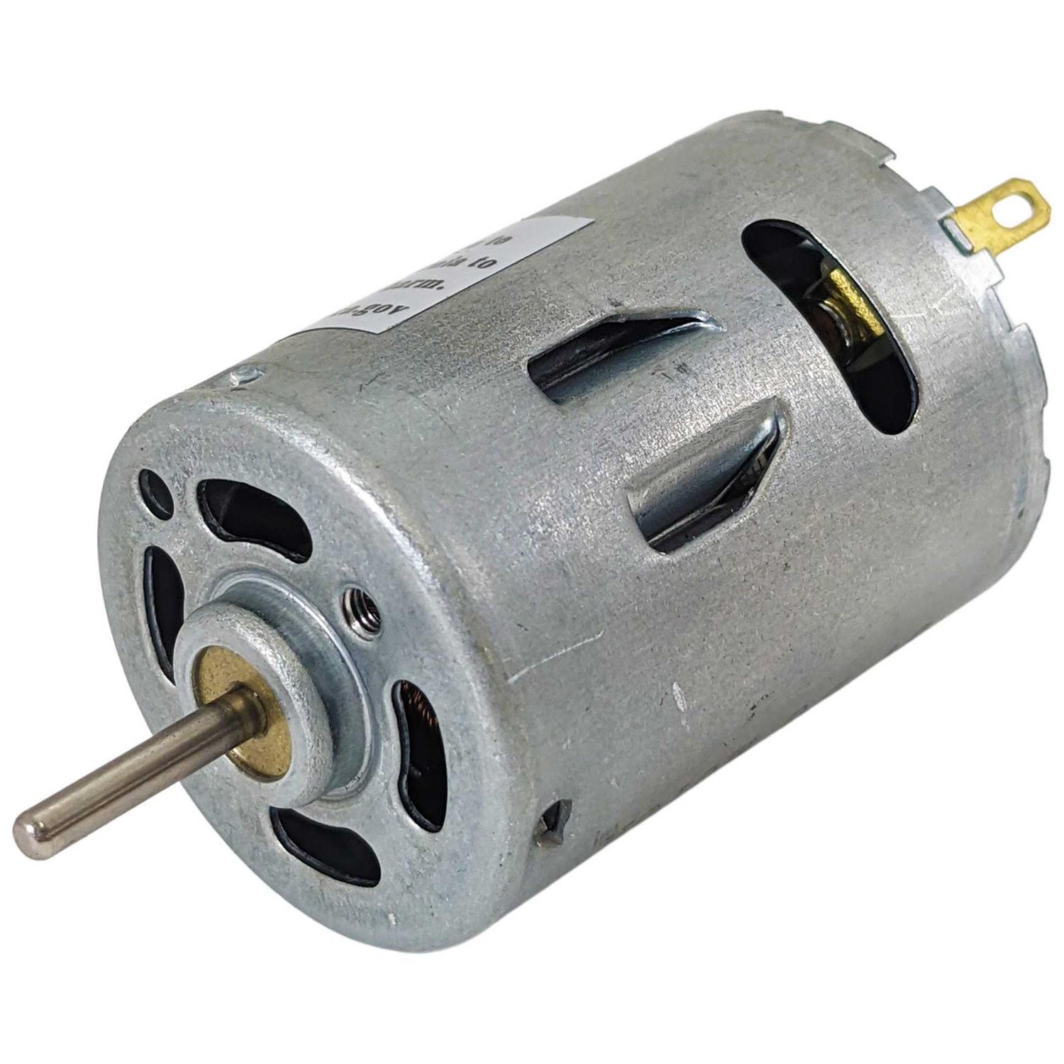 SciencePurchase 9V Heavy Duty DC Motor 12,500 RPM Max - Cheap Fitting