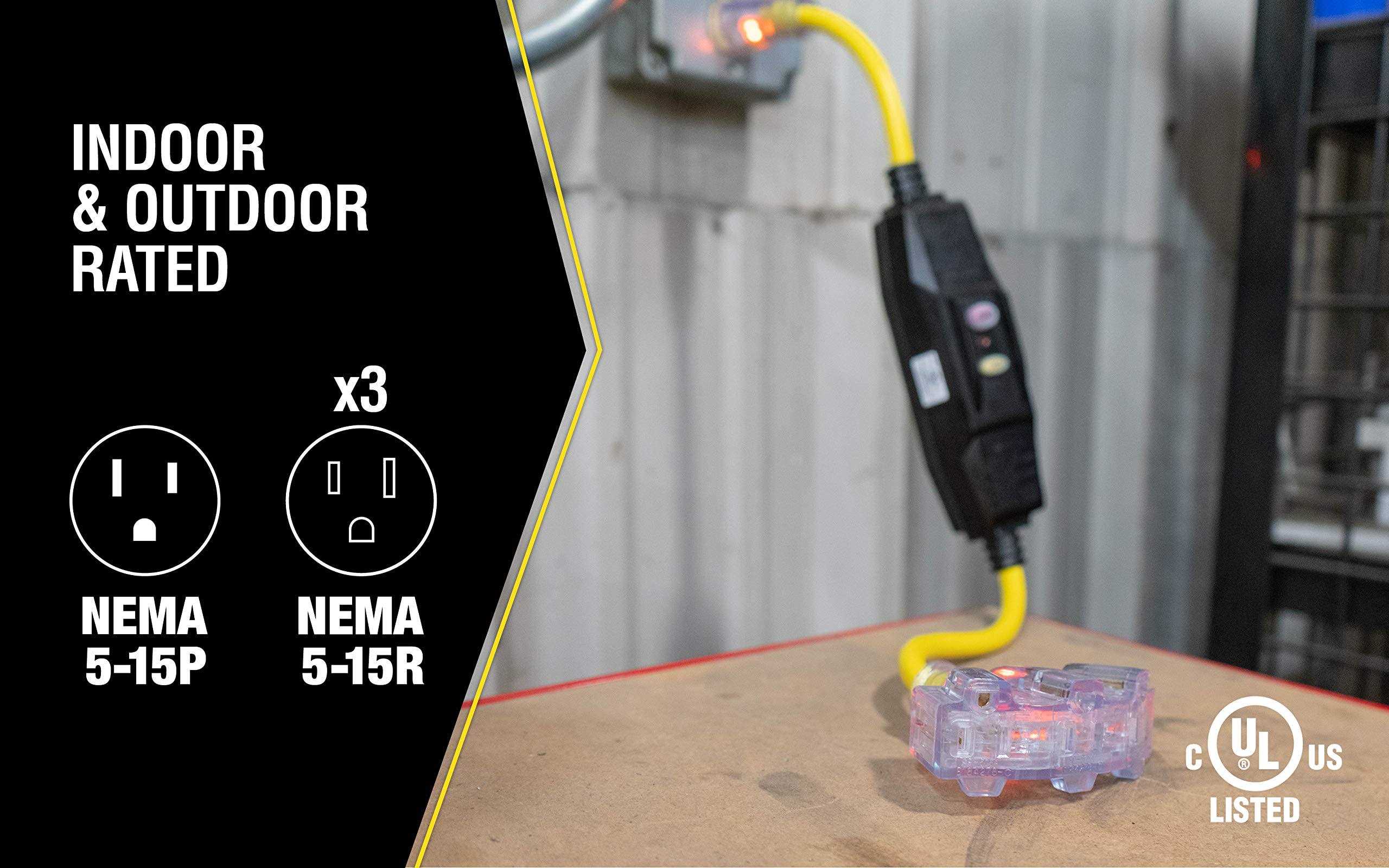 Yellow Jacket PowerBlock GFCI 12/3 2′ 2816 - Cheap Fitting