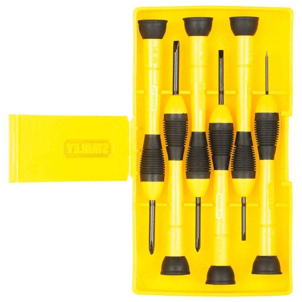 Stanley 66-052 6 Piece Precision Screwdriver Set - Cheap Fitting