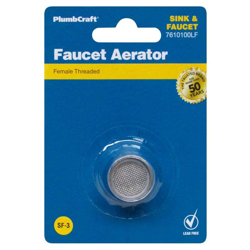 Waxman Consumer Products Group 5.08in. Low Lead Female Faucet Aerator - Cheap Fitting