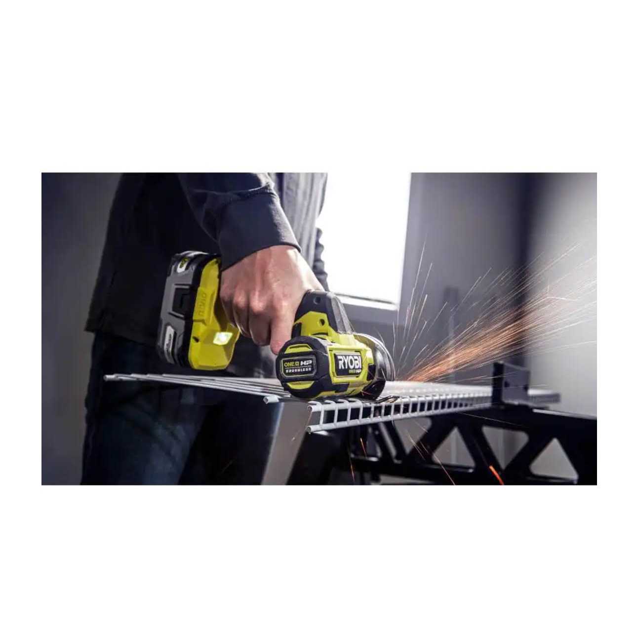 RYOBI ONE+ HP 18V Brushless Cordless Compact 2-Tool Combo Kit with 3/8 in. Right Angle Drill and Cut-Off Tool - Cheap Fitting