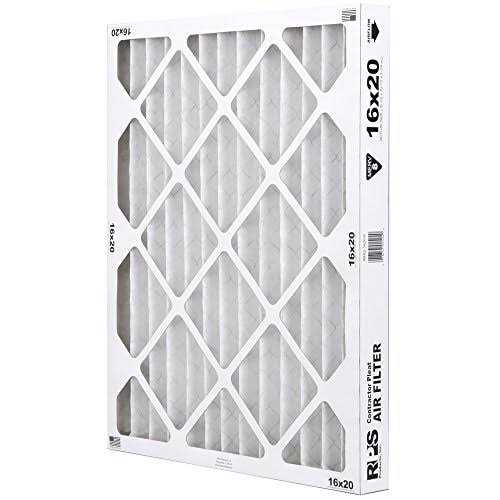 BestAir 20 in. W x 16 in. H x 2 in. D 8 MERV Pleated Air Filter - Cheap Fitting
