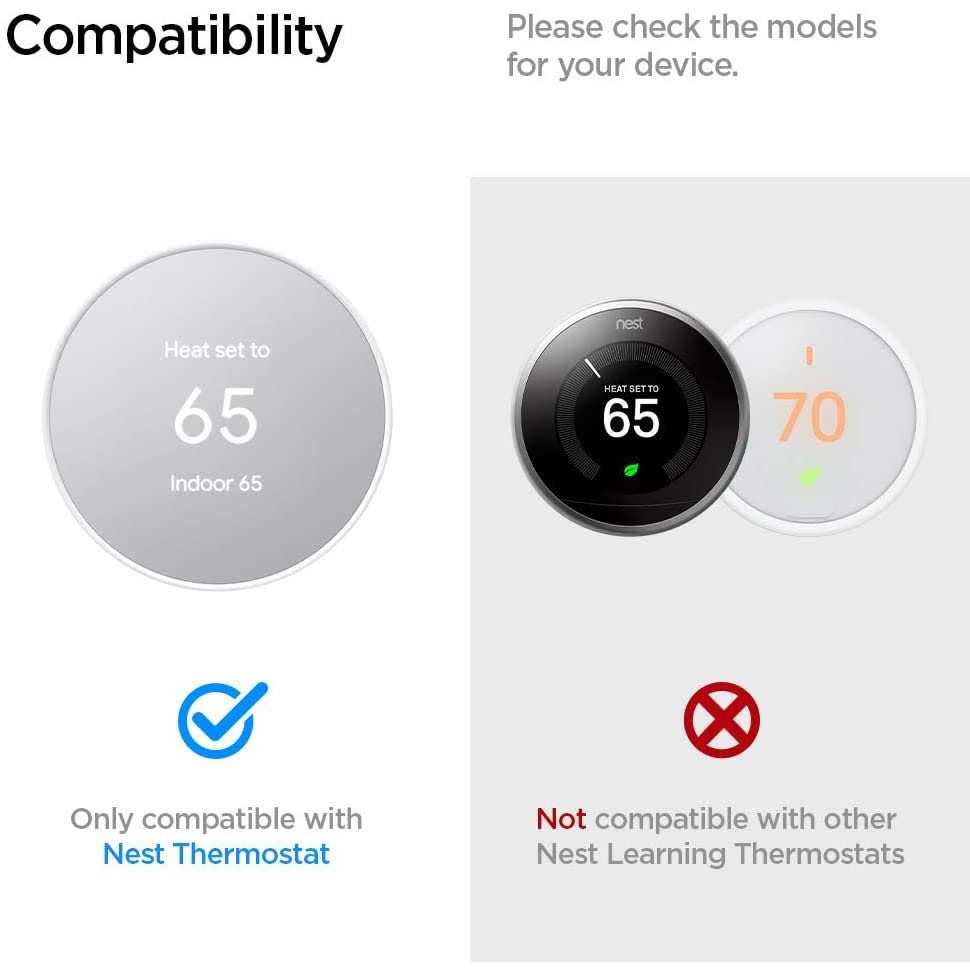 Google Nest Thermostat Wall Plate Spigen.com Official Site - Cheap Fitting