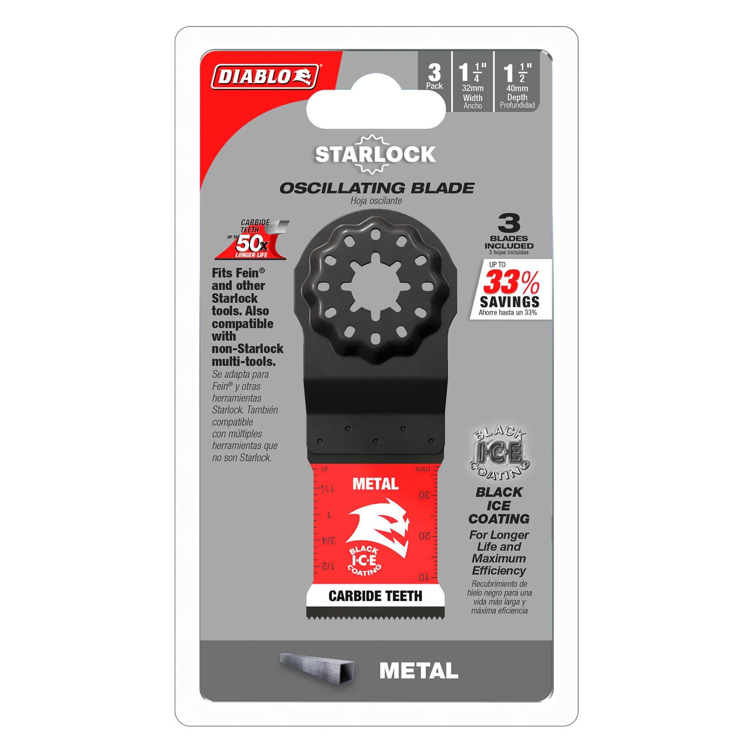 Diablo Carbide Universal Fit Oscillating Blade for Metal - Cheap Fitting
