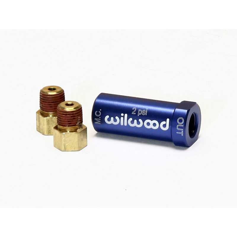 Wilwood 260-13783 2lb Residual w/Fittings - Cheap Fitting