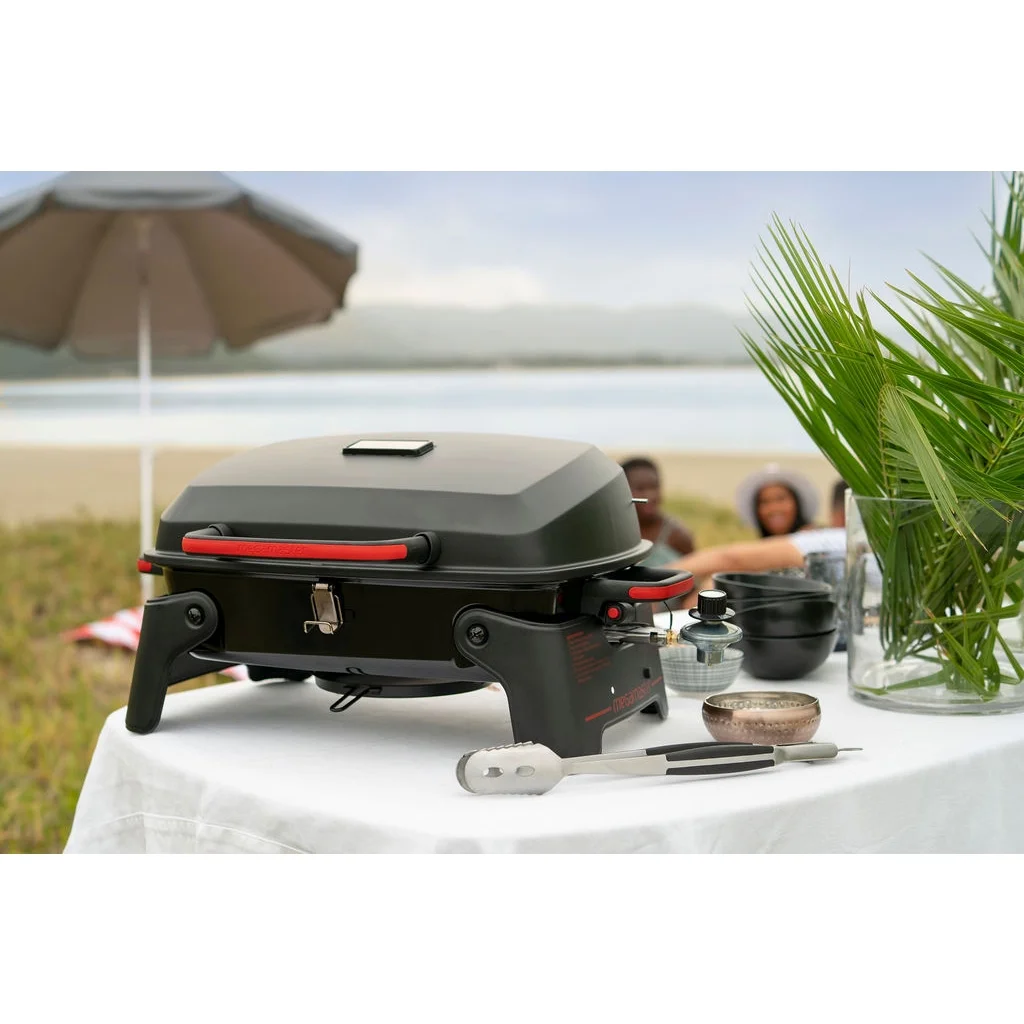 Megamaster 1 Burner Tabletop Propane Gas Grill for Camping, Camp, Outdoor, Black - Cheap Fitting