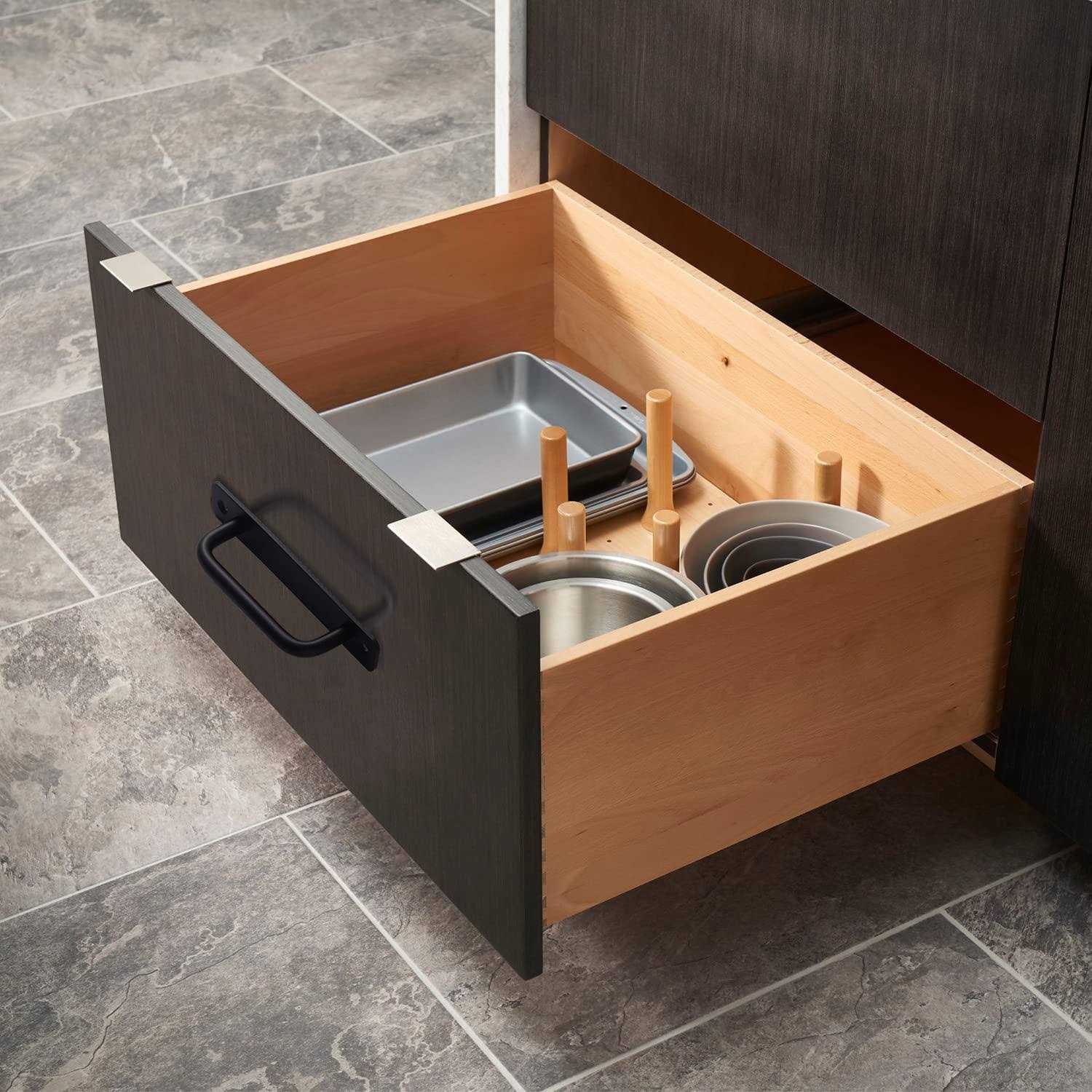 Westablize 5 Inch 128 mm Matte Black Cabinet Handles Aluminum Drawer Pulls Sliding Door Pulls - Cheap Fitting