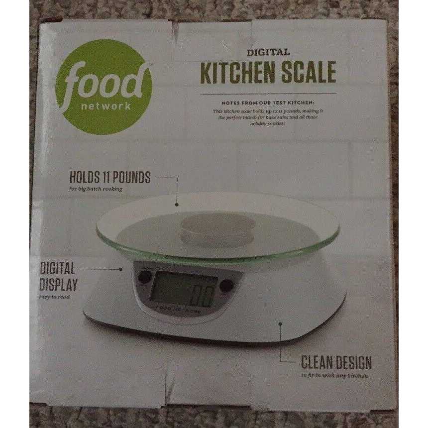 Food Network Digital Kitchen Scale - Cheap Fitting