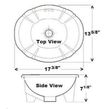 Barclay Lisbon Drop-In 4-710 - Cheap Fitting