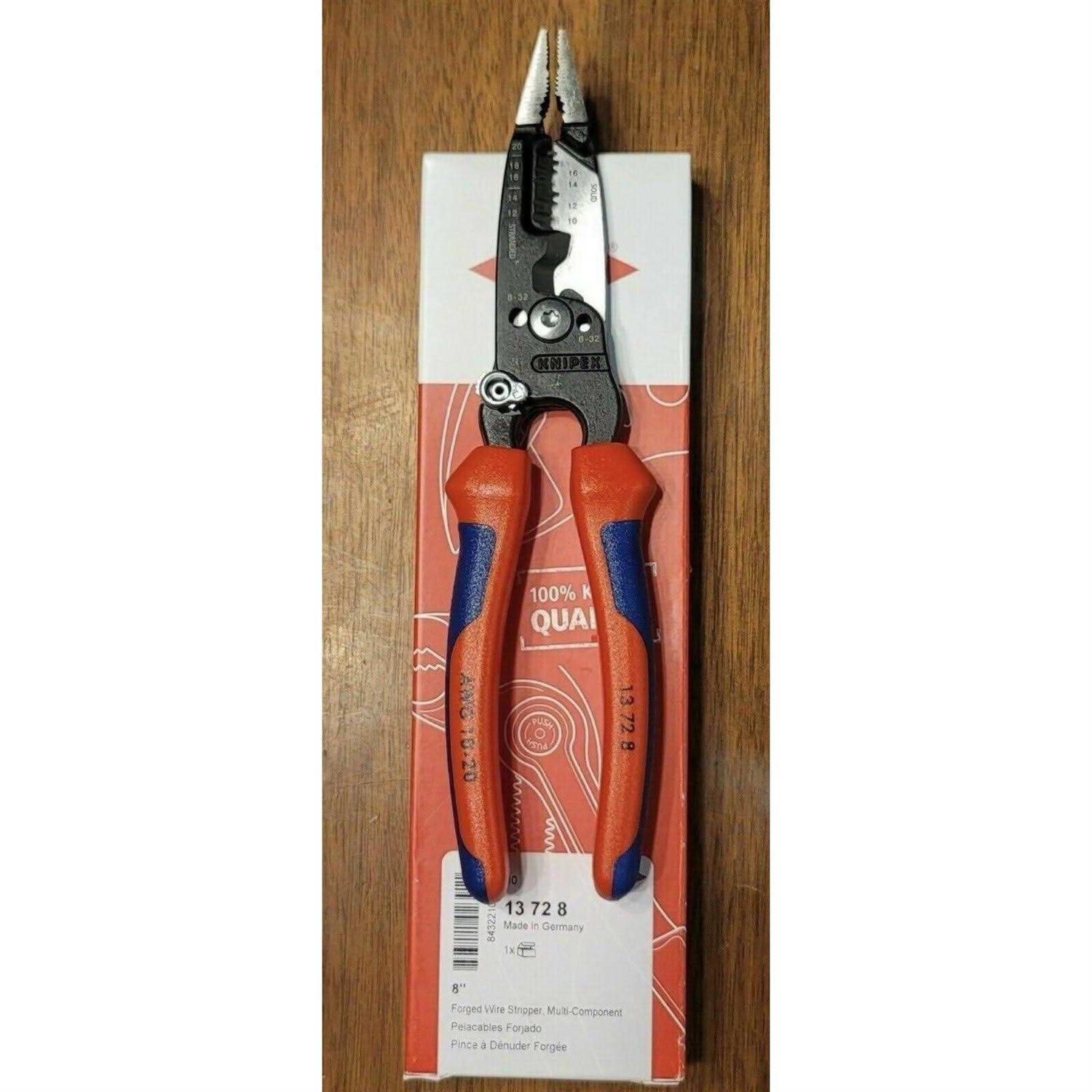 Knipex 13 72 8 Forged Wire Strippers - Cheap Fitting