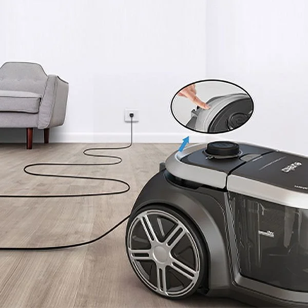 Eureka Bagless Pet Canister Vacuum Cleaner with HEPA Filter and Automatic Cord Rewind, NEN180, New - Cheap Fitting