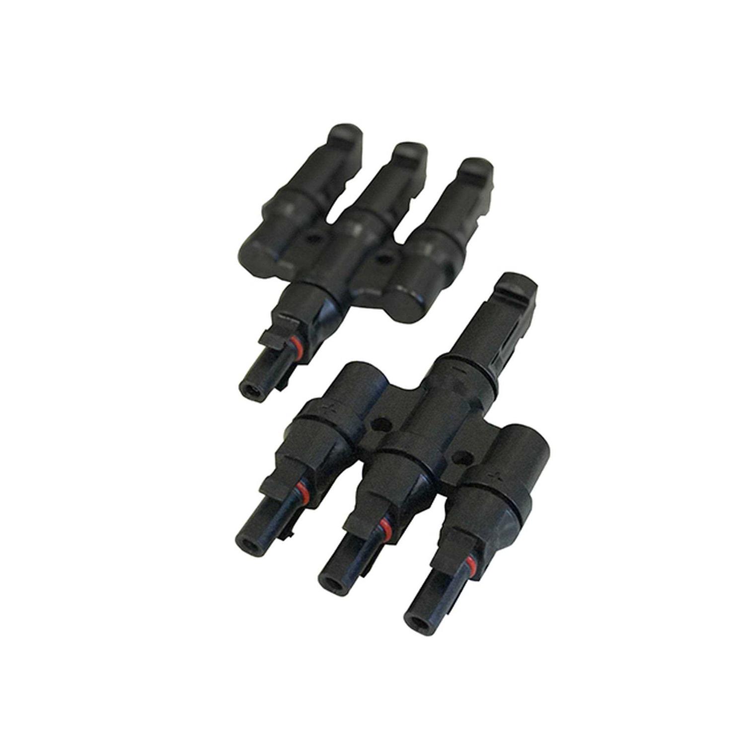 Renogy Solar Male and Female Branch Connectors MMMF+FFFM Pair - Cheap Fitting