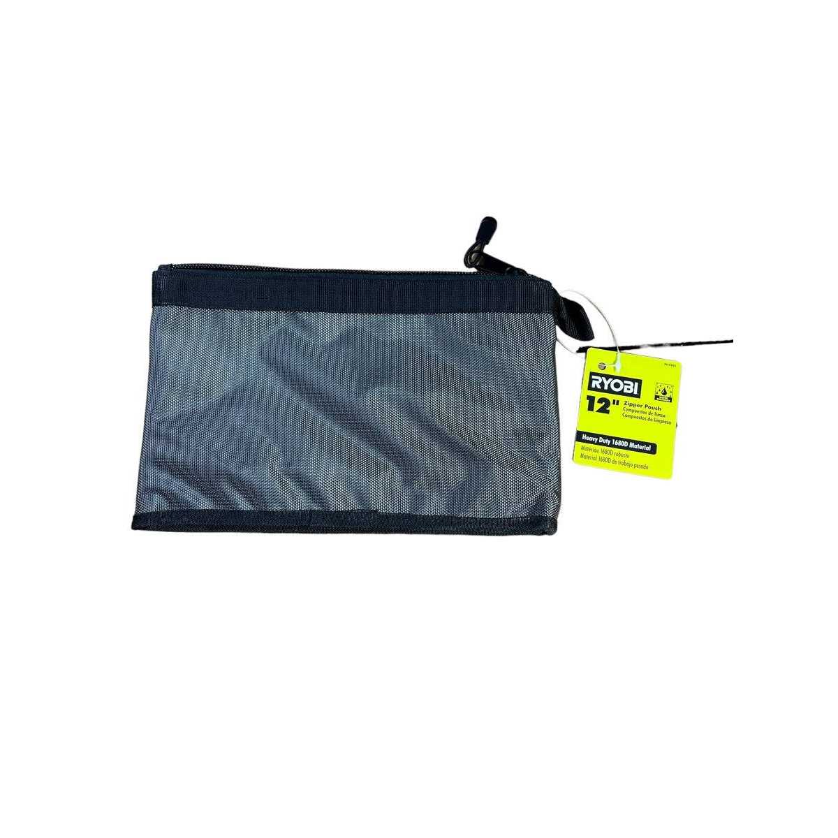 12 in. Zipper Pouch - Cheap Fitting