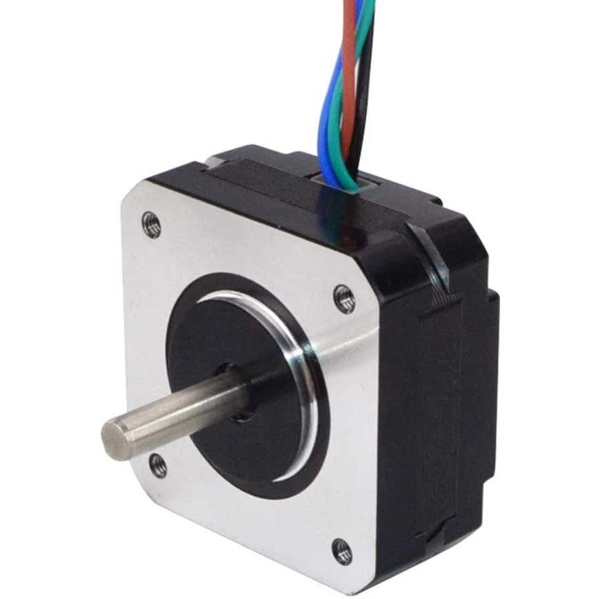 STEPPERONLINE Nema 17 Bipolar Stepper Motor 1.8deg 16Ncm 1A 42x42x20mm 4 Wires - Cheap Fitting