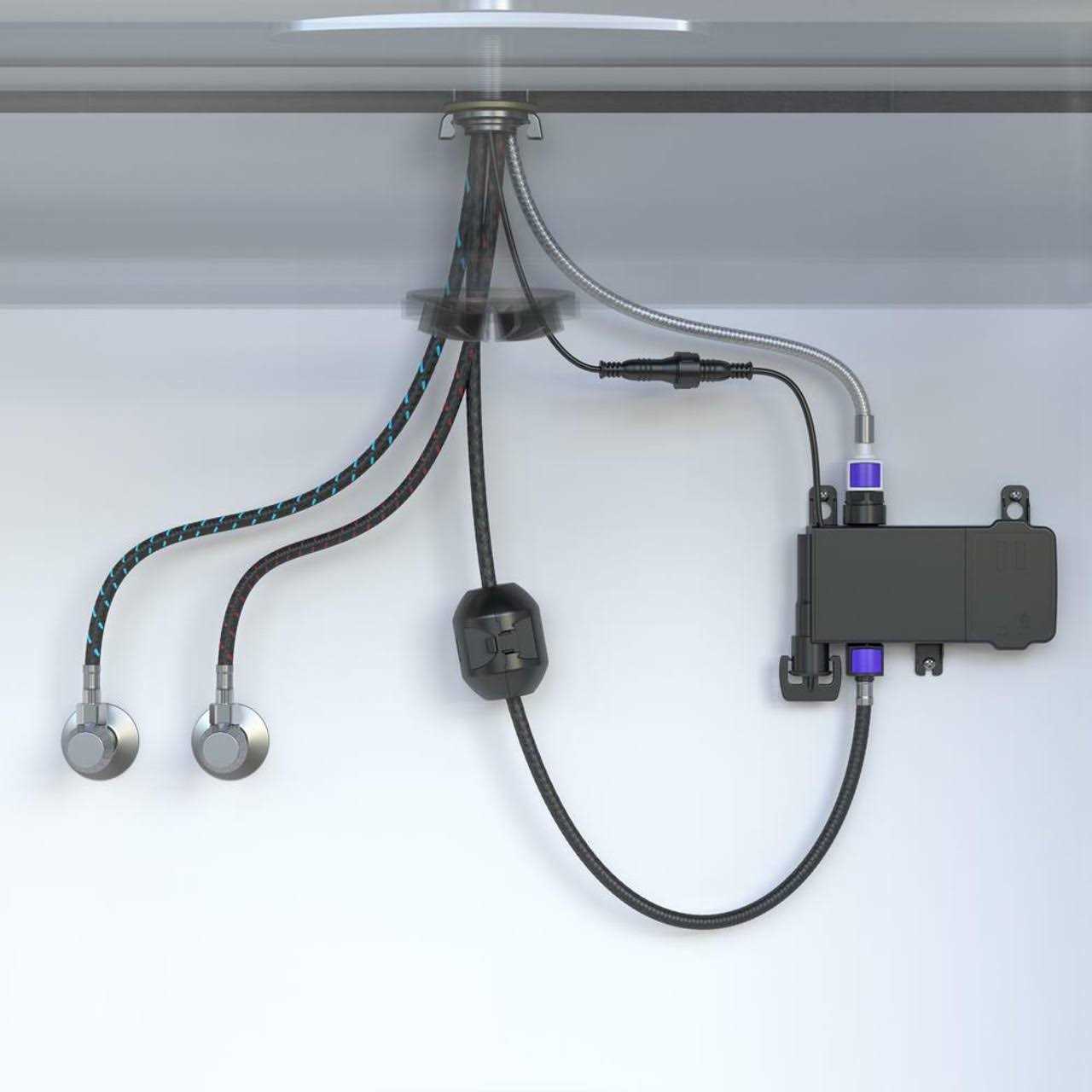 FLOW Motion Activated Single-Handle Pull-Down Spring Neck Sprayer Kitchen Faucet FLOWSN - Cheap Fitting