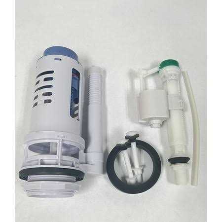 Glacier Bay Replacement Top Button 3 inch Two Piece Flush Valve and Fill Valve Kit by NuFlush - Cheap Fitting