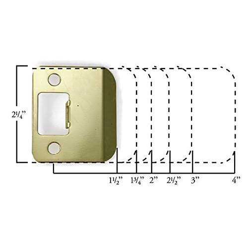 Stone Harbor Hardware Extended Lip Strike 1 3/4-inch - Cheap Fitting