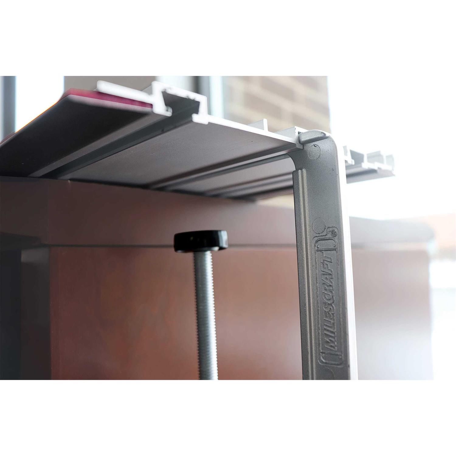 Milescraft Guide Rails 55 in. Rail Extension for Track Saw Guide. Extend Range to Over 8 ft. Includes Rail Connectors - Cheap Fitting