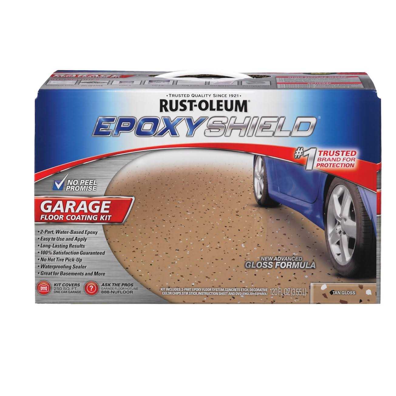 Rust-Oleum Garage Floor Kit - Cheap Fitting