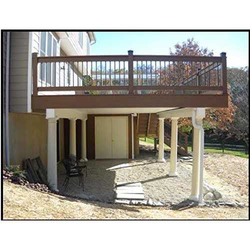 Goberco Under Deck Drainage System -Z/50/16-50 Long Roll for 16 Joist Spacing 30 Mil Thick Trough Top Side is - Cheap Fitting