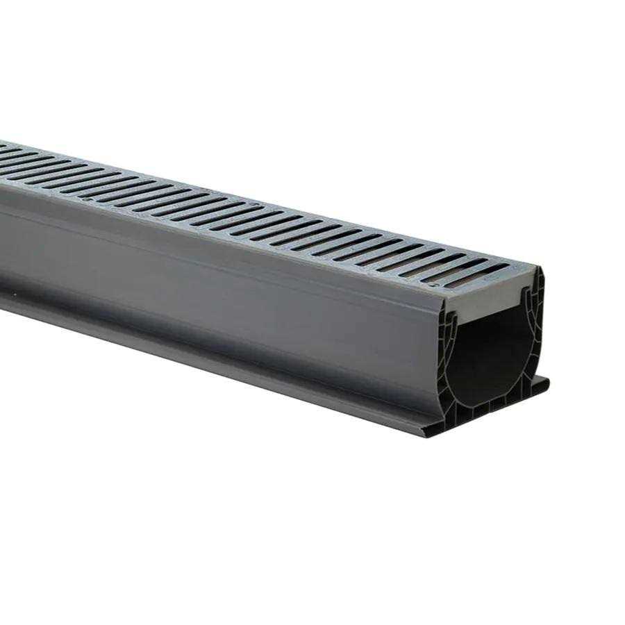NDS Spee-D Channel Drains and Grates 10-ft L x 5-3/4-in W x 5-3/4-in dia Drain 400-10RTL - Cheap Fitting