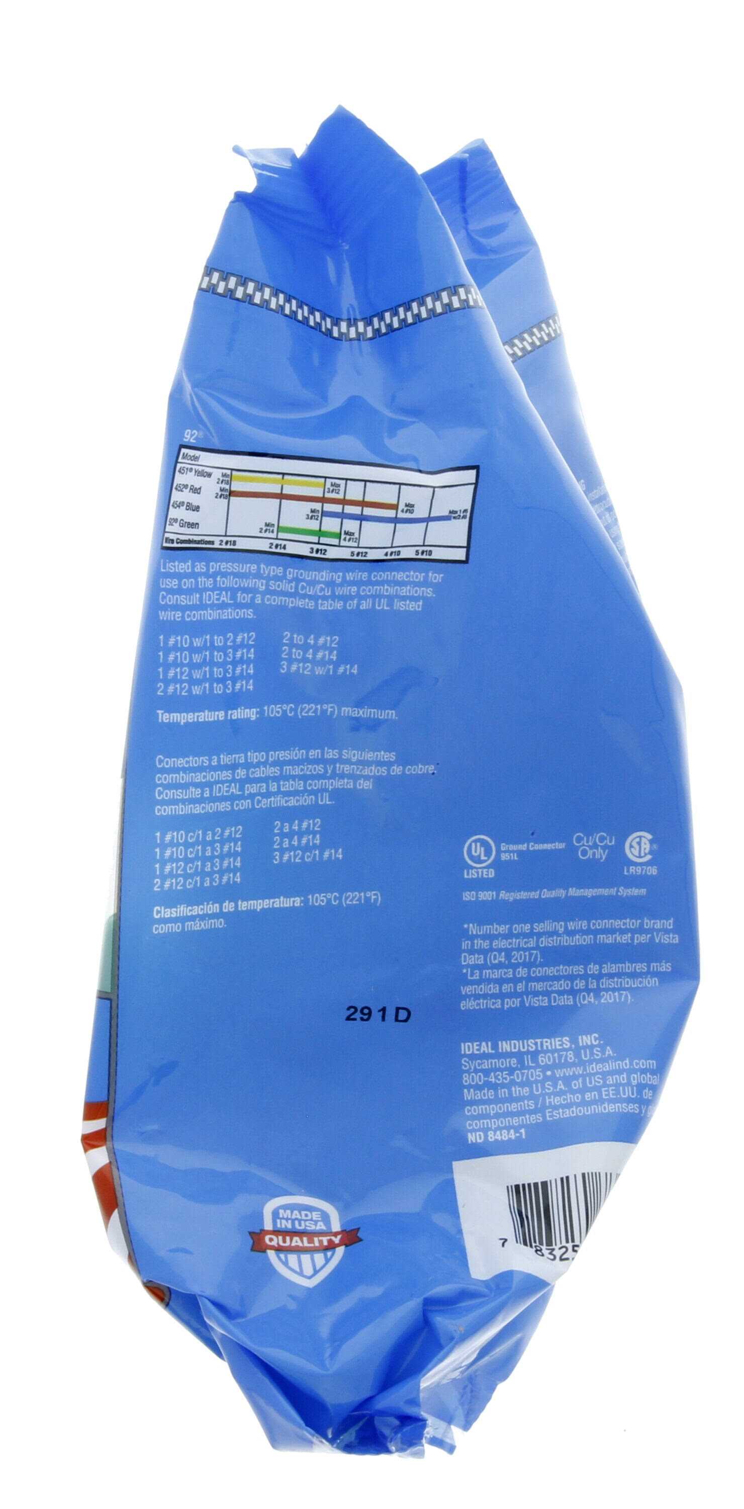 Ideal Greenie Insulated Wire Grounding Connector Green 100 - Cheap Fitting