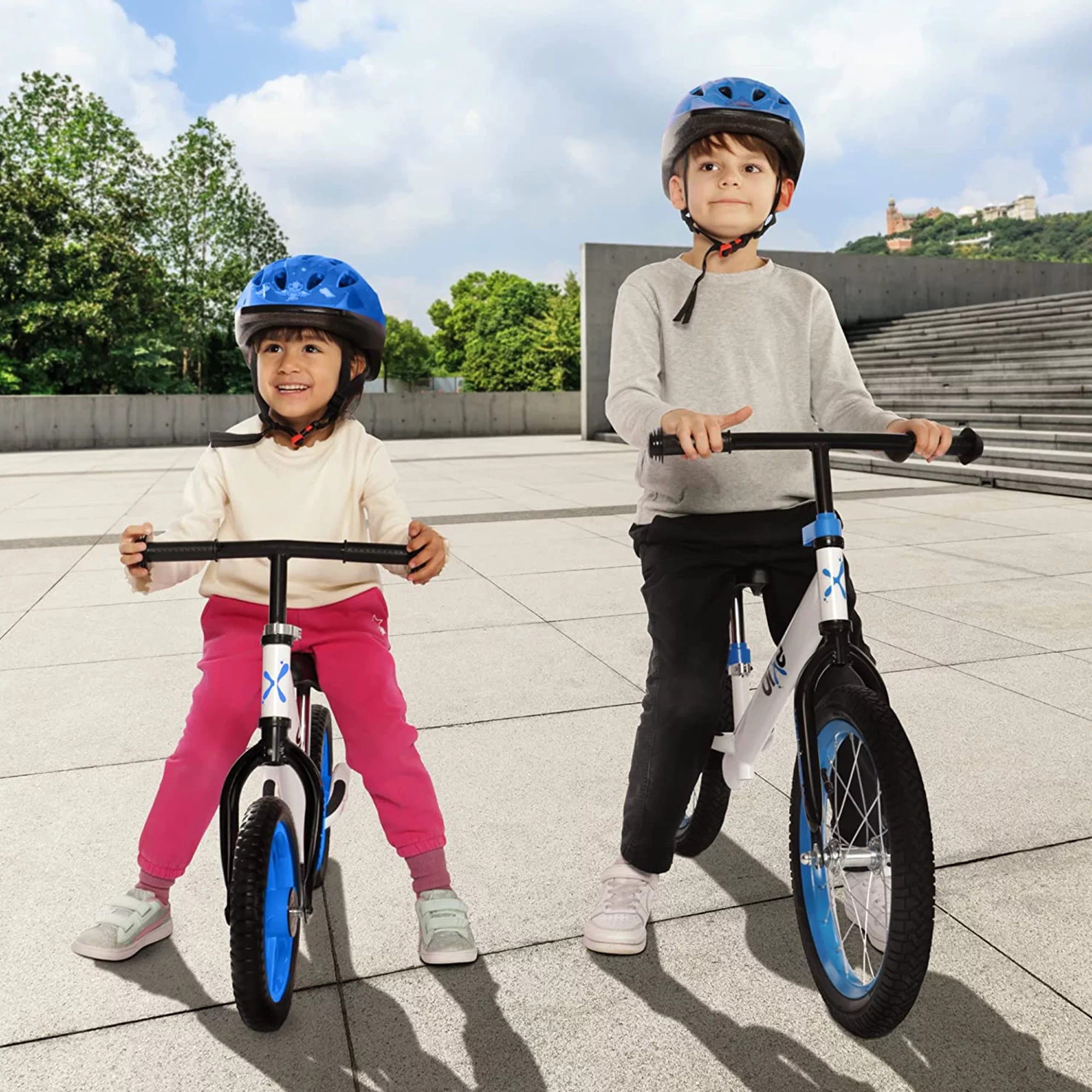 Bixe Aluminum Toddler Balance Bike Lightweight 12” No-Pedal Training Bike for Kids, Purple - Cheap Fitting