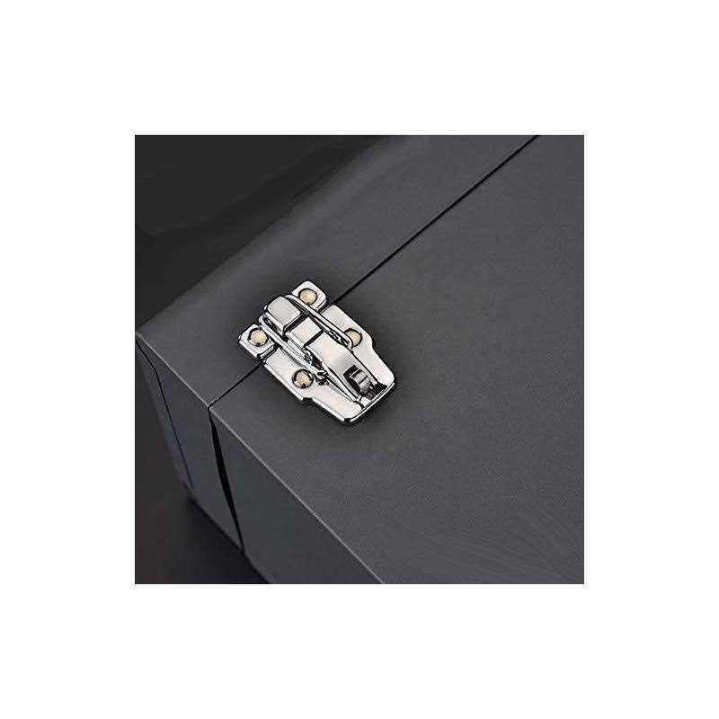 Edward Tools 17 Metal ToolBox Heavy Duty Portable Tool Box with Organizer Tray and Handle - Cheap Fitting