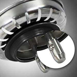 Kitchen Sink Stainless Steel Strainer Waste Plug Filter Drain Stopper Basket - Cheap Fitting