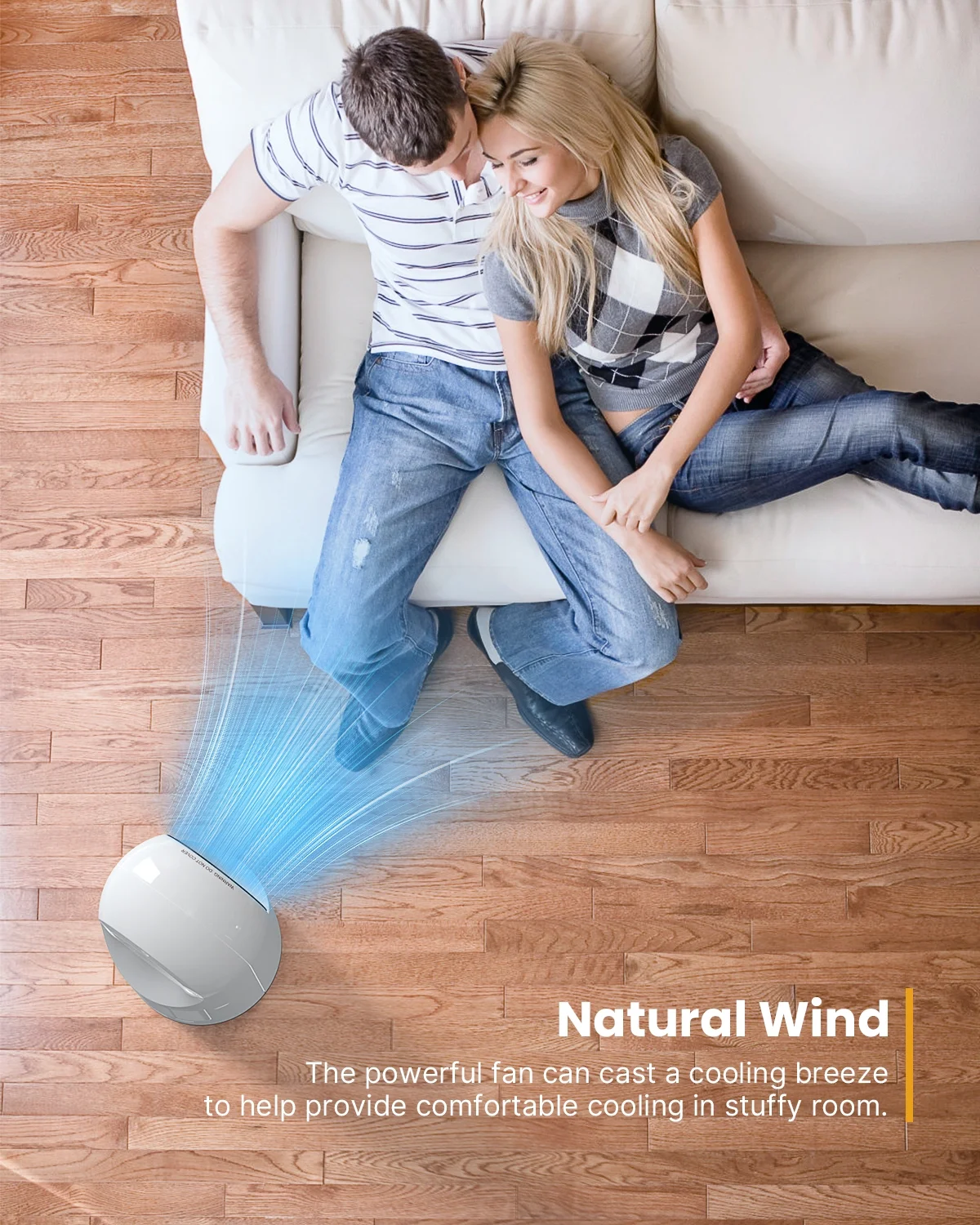 iDOO Portable Bladeless Fan, 2 in 1 Heater Fan Combo, Portable Desk Fan for Room/Office - Cheap Fitting