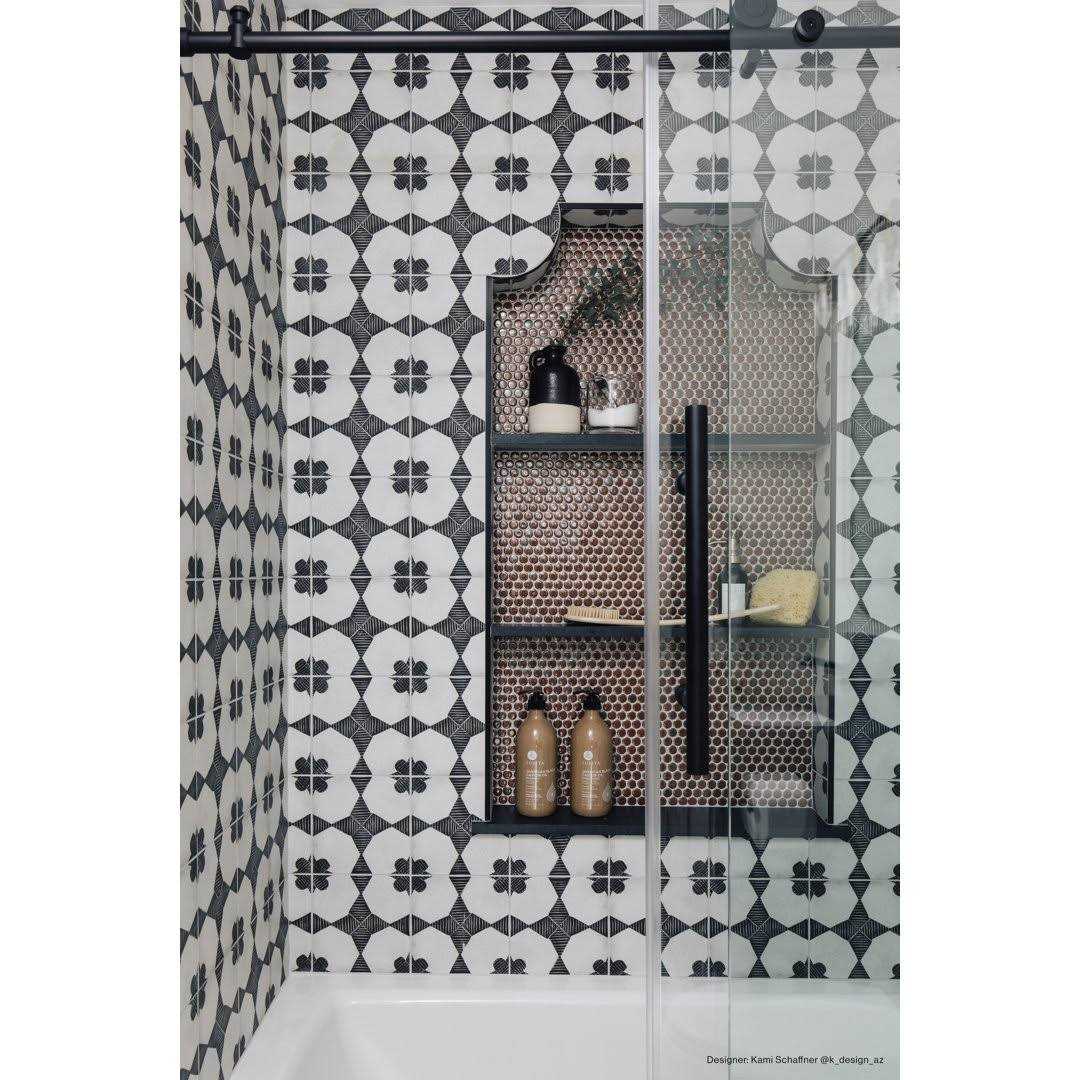 Penny Porcelain Mosaic Tile Bedrosians - Cheap Fitting