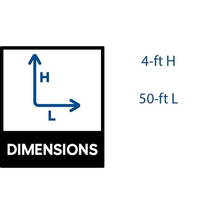 Lowe’s H x 50-ft W 11.5-Gauge Galvanized Steel Chain Link Fence Fabric with Mesh Size 2.375-in - Cheap Fitting