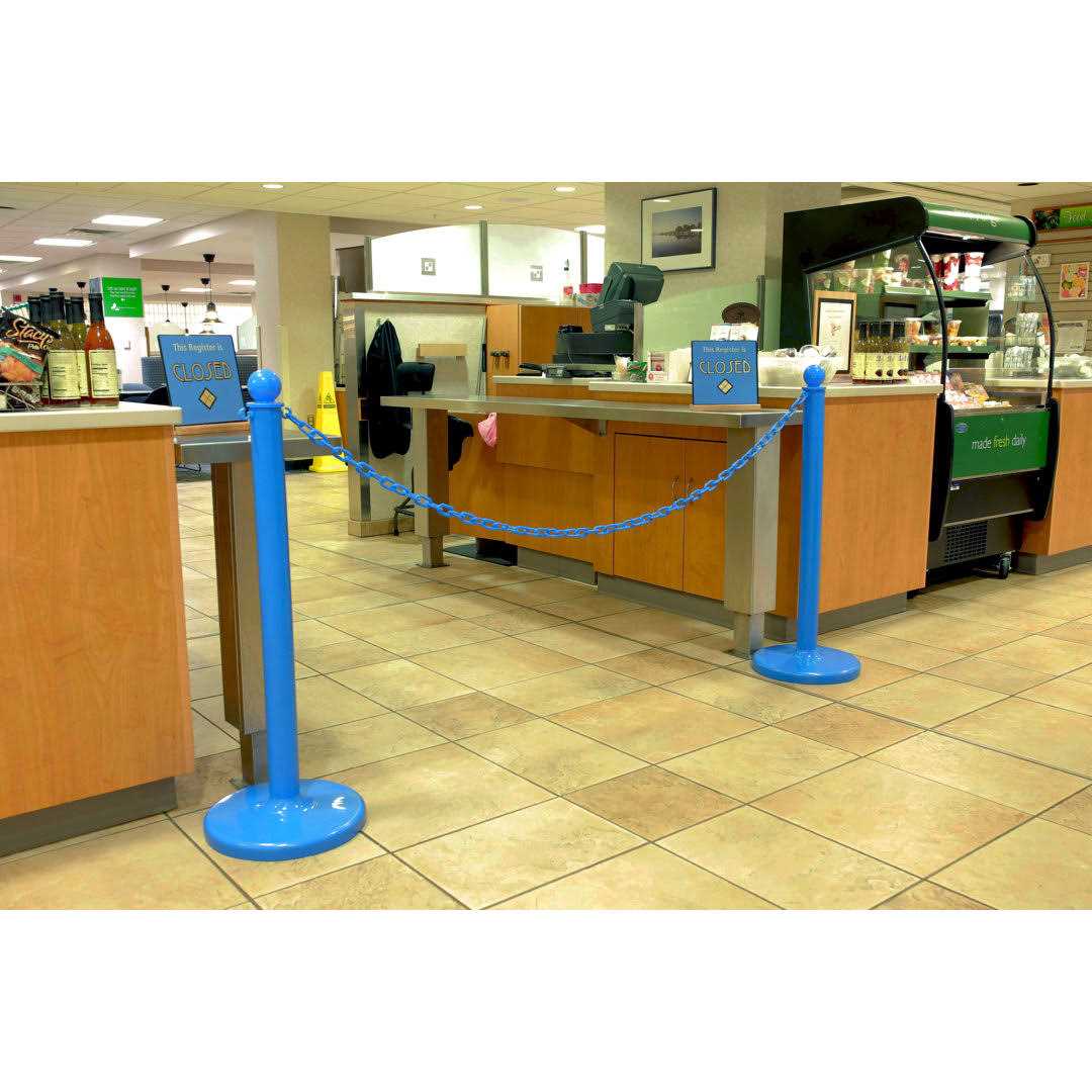 Mr Chain Stanchion & Chain Kit Plastic - Cheap Fitting